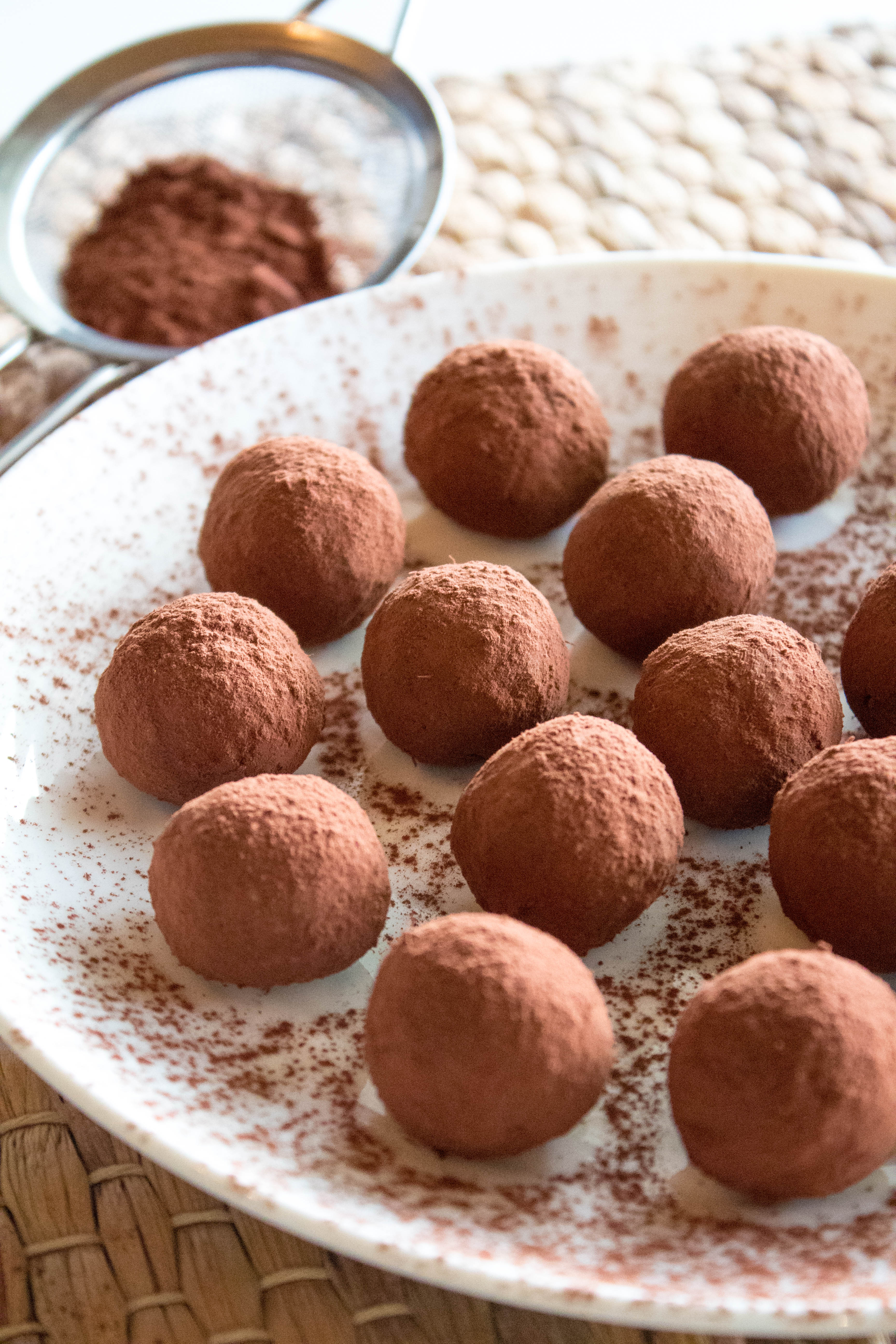 Chocolate Date Truffles