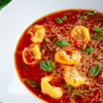 Chicken Tortellini Tomato Soup