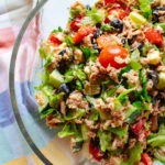 Mediterranean Tuna Feta Salad