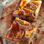 Salted Caramel Apple Sheet Cake