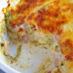 Ham and Asparagus Bread Casserole