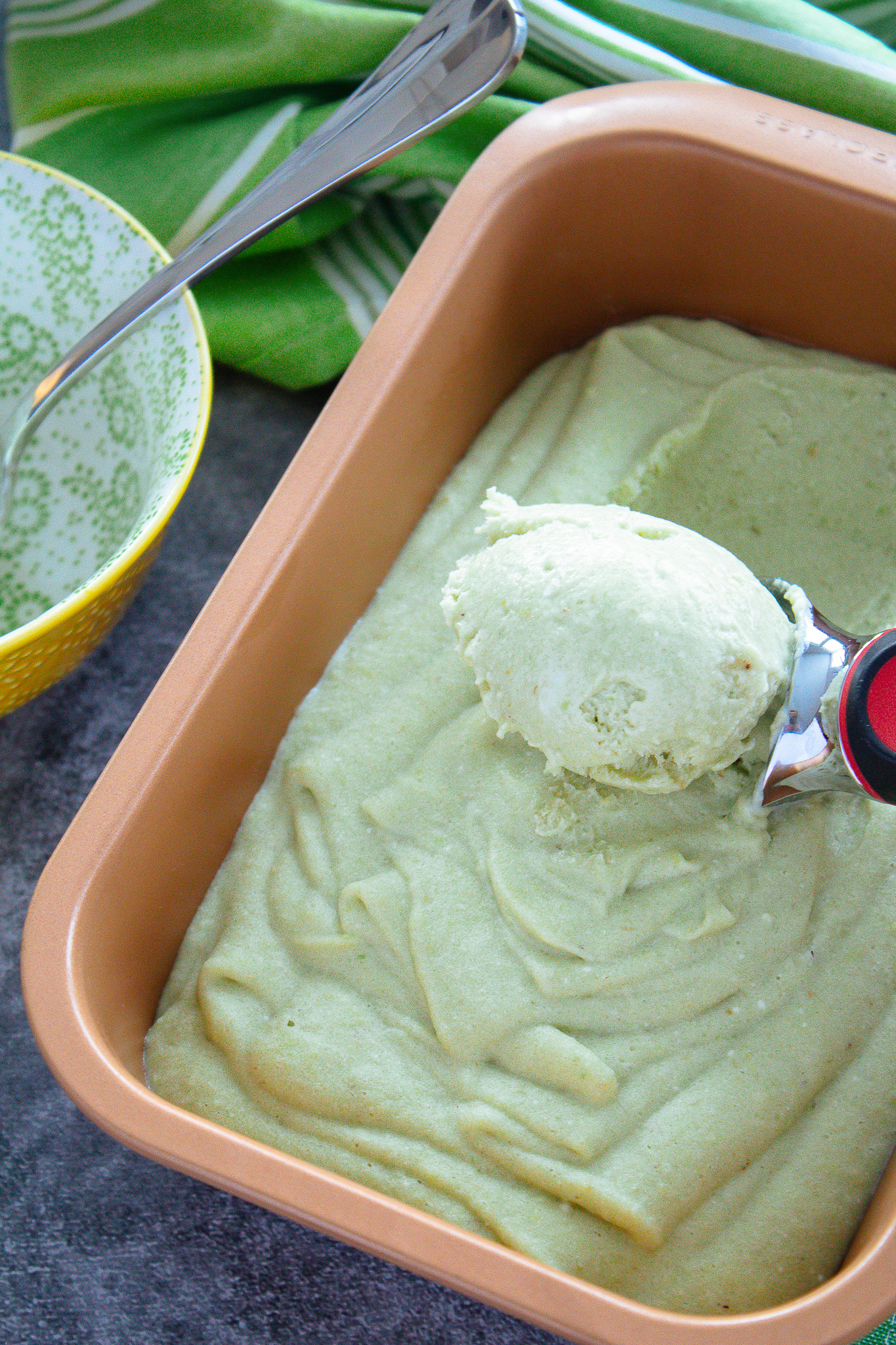 Healthy Avocado Ice Cream