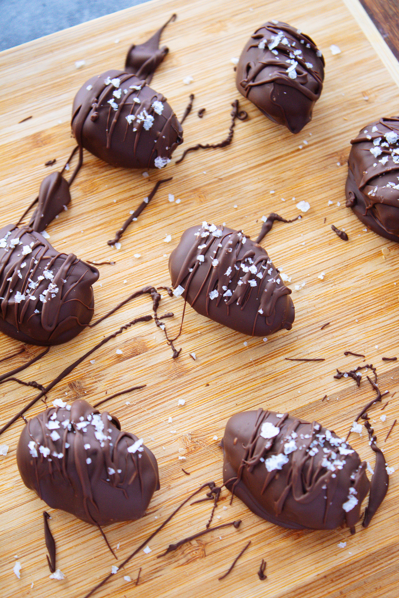Chocolate Covered Peanut Butter Dates