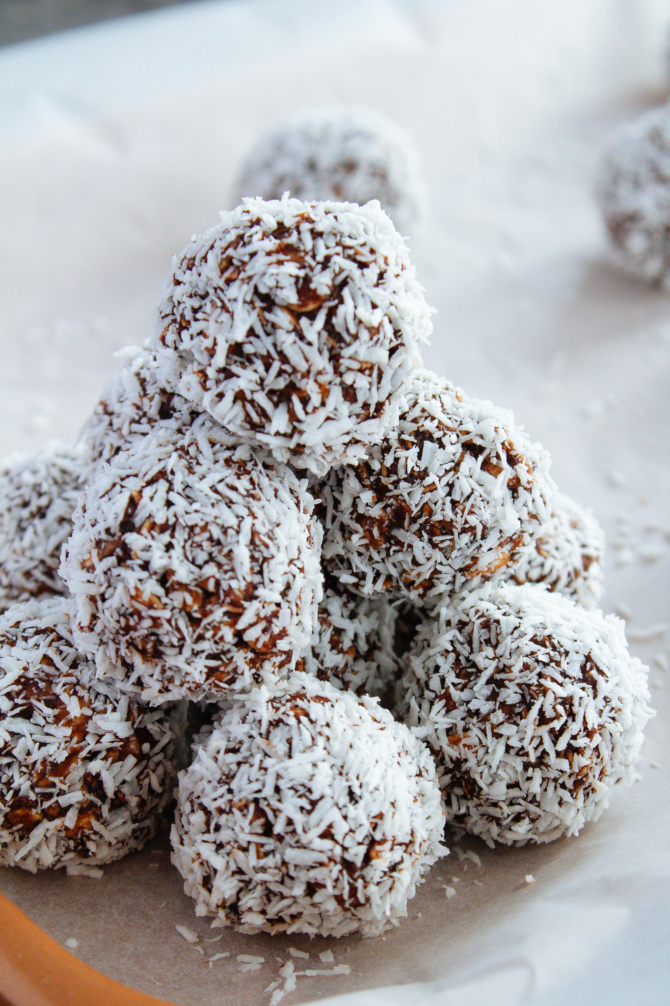 Chocolate Coconut Oat Balls