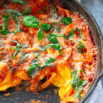 One Pan Easy Ravioli Pasta Bake
